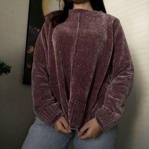 PURPLE SWEATER